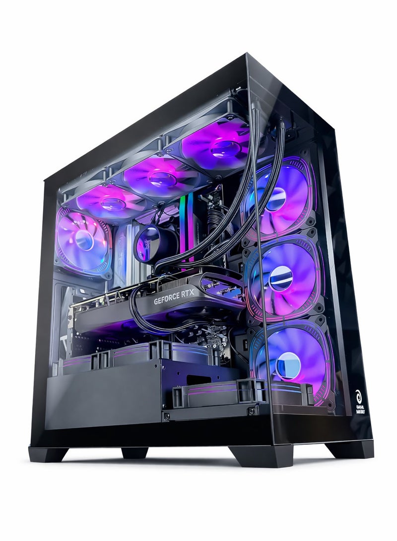 Game Sekret Vesper Gaming PC - Intel Core i7-14700K | GeForce RTX 5070Ti 16GB GPU | 32GB DDR5 RAM-1TB NVMe SSD | 360mm Liquid Cooler-B760 MB-850W Gold PSU | WiFi-Bluetooth-Windows 11 Pro | Game Sekret Desktop Computer | 1 Year Warranty - Image 1